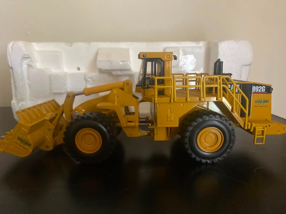 Norscot CAT Caterpillar 992G #55115 Walsh Construction Promotional 1:50 Diecast