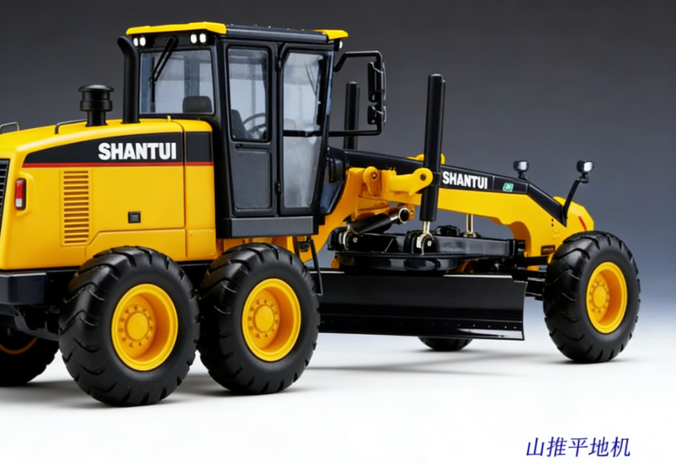 1:35 29CM SHANTUI SG27-G Motor Grader Construct Equipment Machine Diecast Model