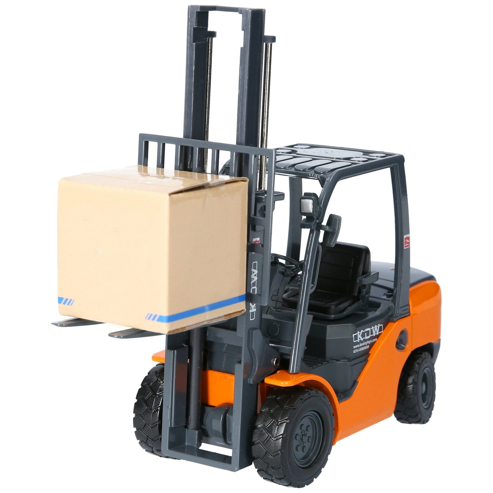 KDW 1/20 Alloy Forklift Model Diecast Engineering Vehical Car Kids Toy Gifts
