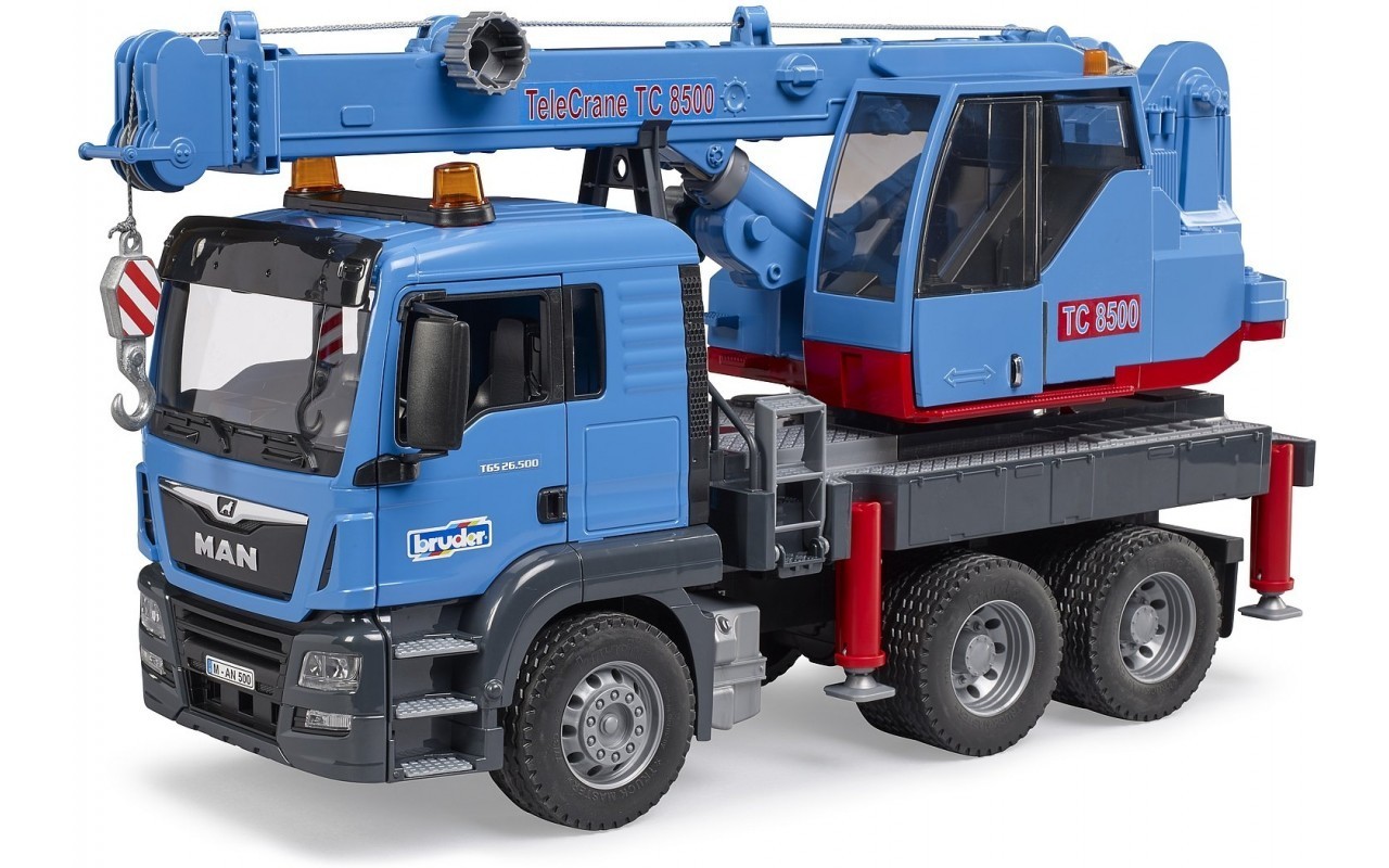 Bruder MAN TGA CRANE TRUCK Collection Toy Car Model 1/16 1:16