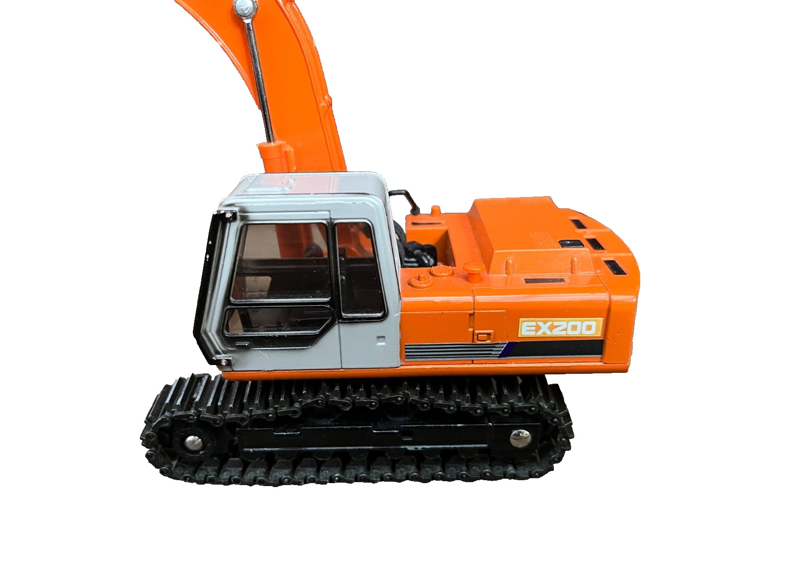 HITACHI die-cast model Excavator EX200, scale 1:40. In EUC. No box.