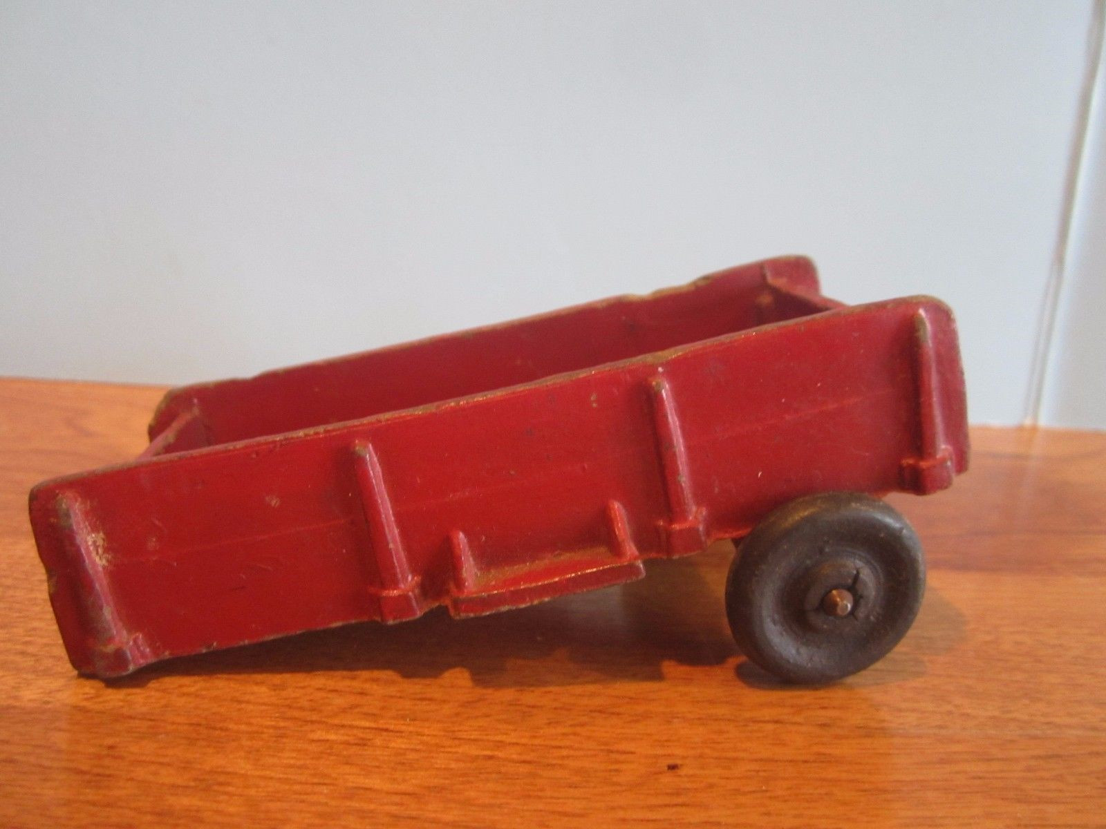 Arcor Toys Vintage Red Rubber Farm Wagon