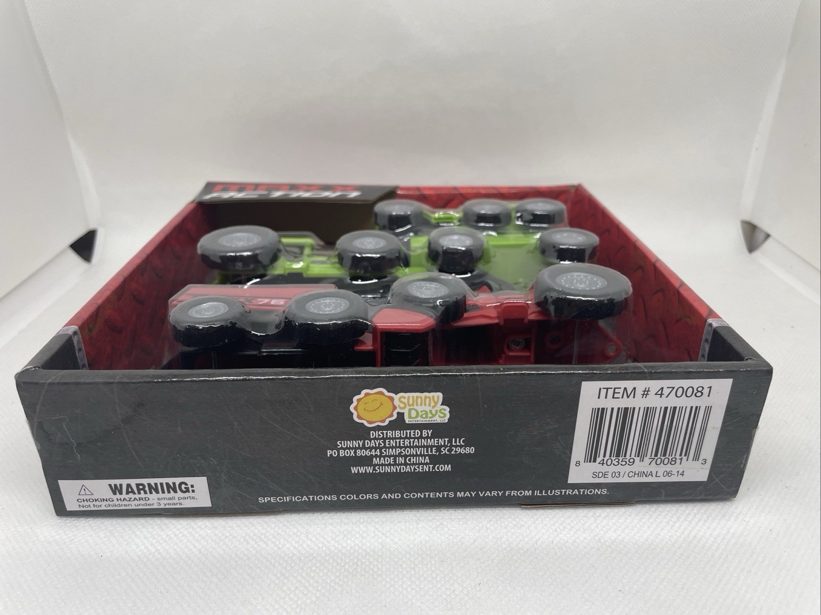 Maxx Action Construction & Farm Series Total Of 10 Trucks/tractors/trailers