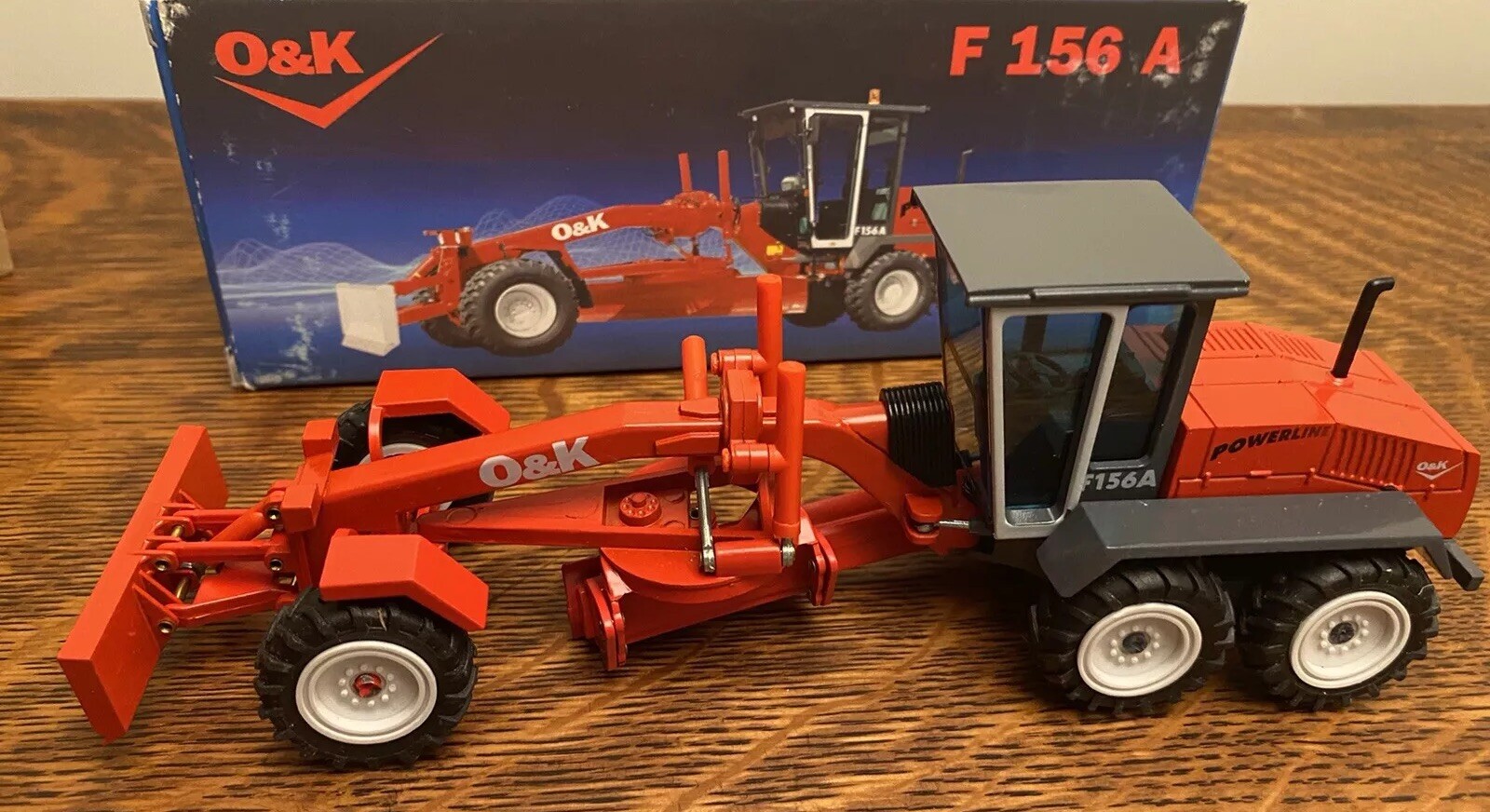 Orenstein & Koppel (O&K) F156 A Grader Red 1:50 No. 491 MIB RARE