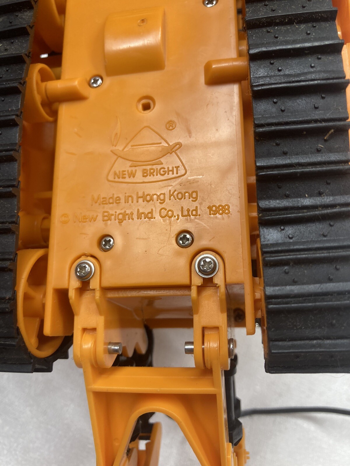 New Bright Caterpillar Bulldozer D9L Wired Remote VTG 1988 Construction