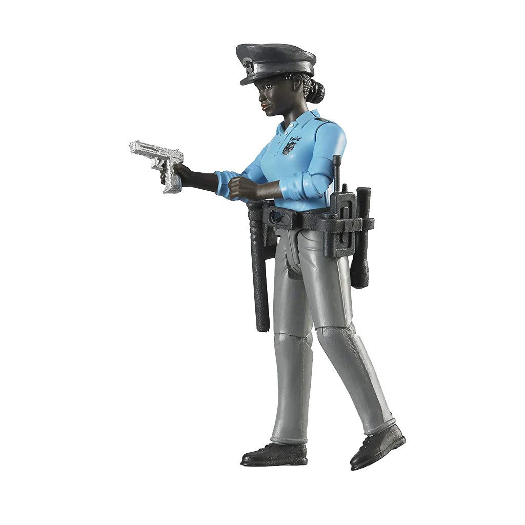 BRUDER TOYS #60431 Dark Skinned Policewoman NEW!