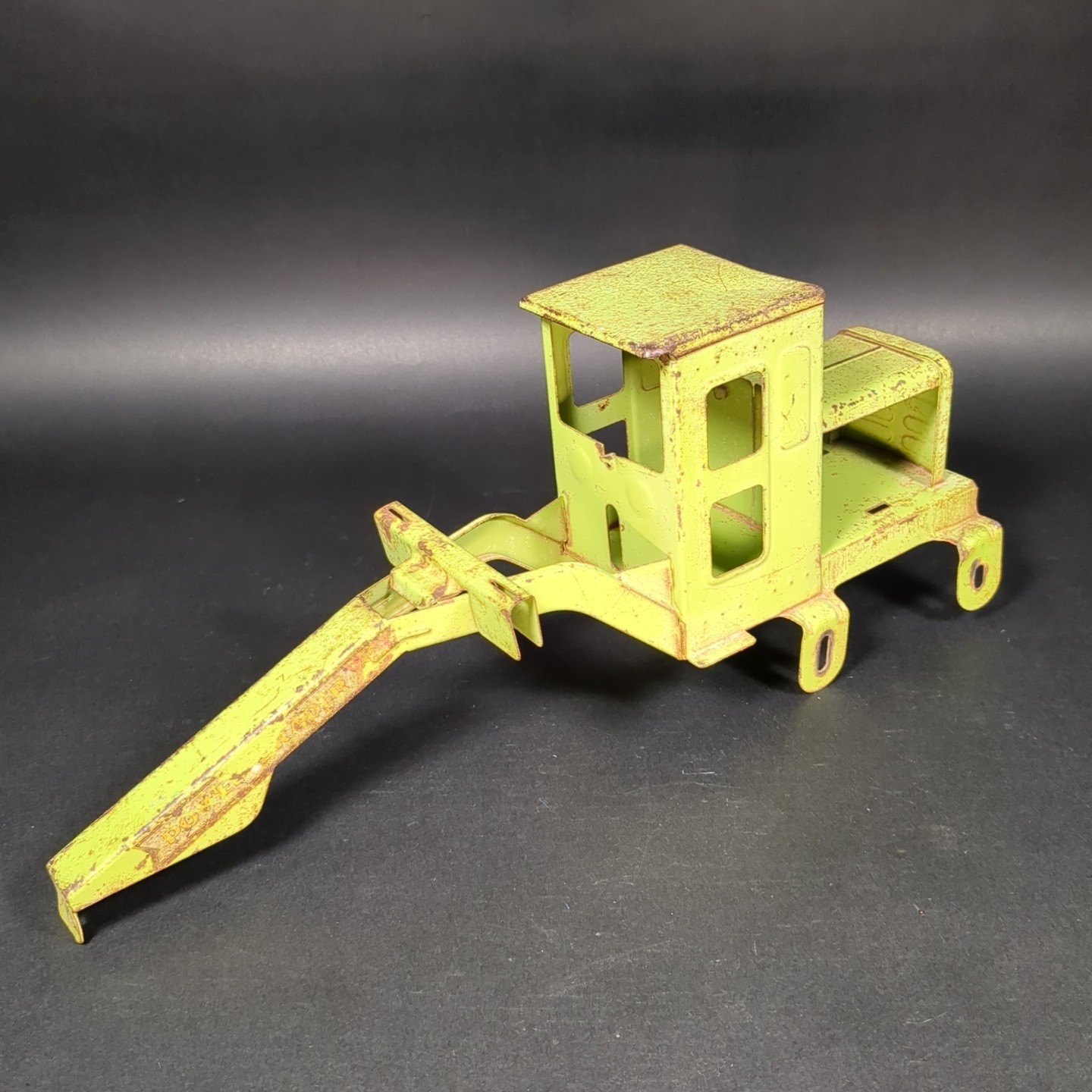 Lumar Marx Power Grader Frame Body Chassis Road Grader Green