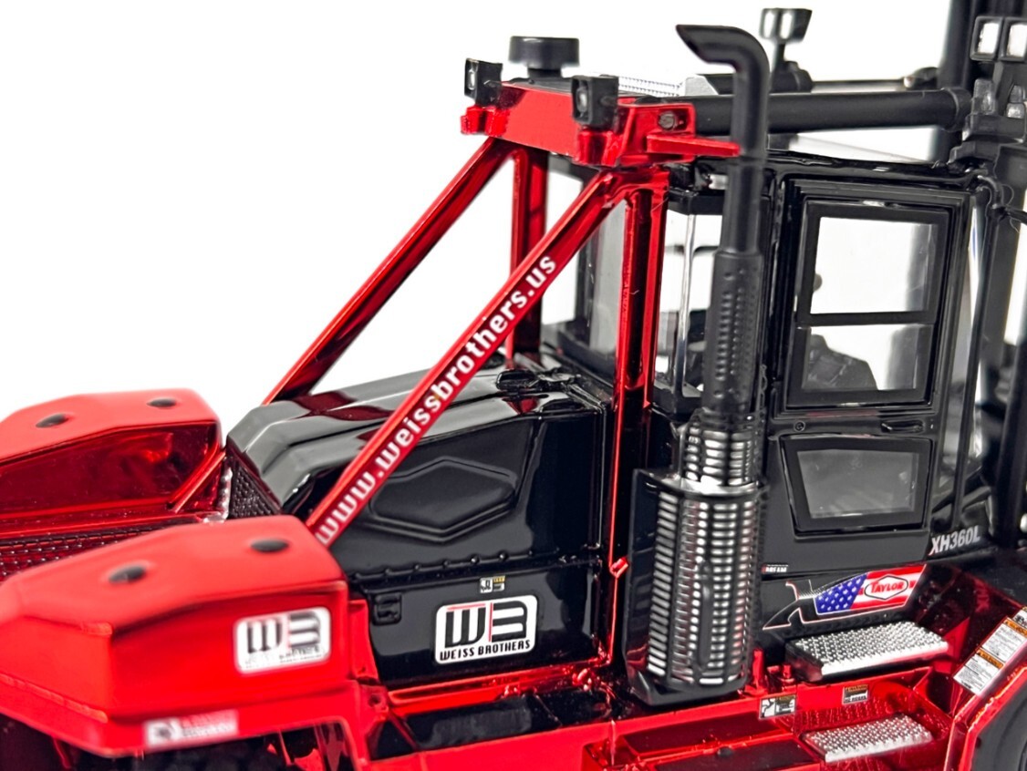 Taylor XH-360L Forklift – 10 Year Chrome – Weiss Bros 1:50 Scale #WBR033-301 New