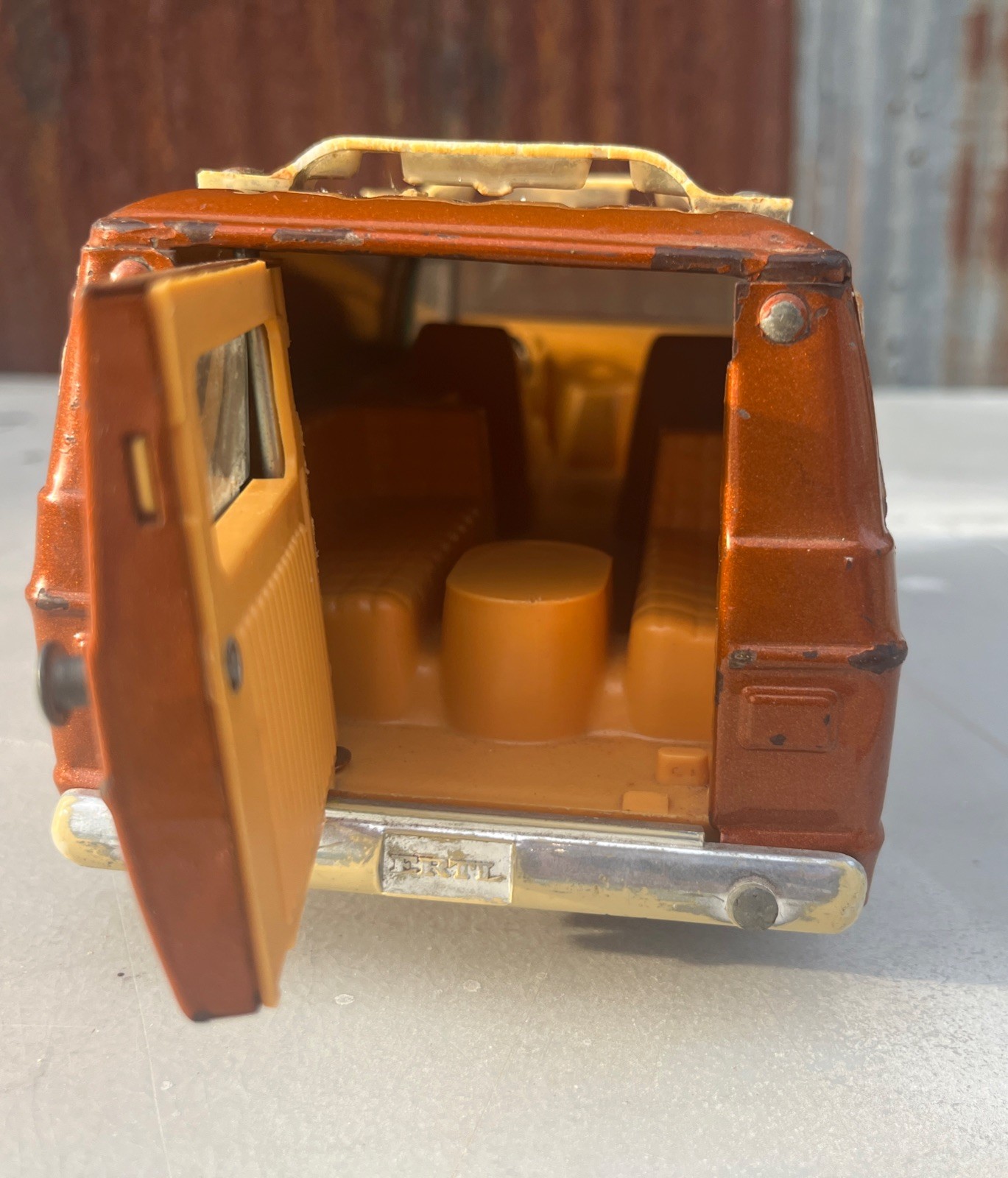 Vintage 1970’s Ertl Dodge Sand Van Custom Street Diecast Surfboards Not included
