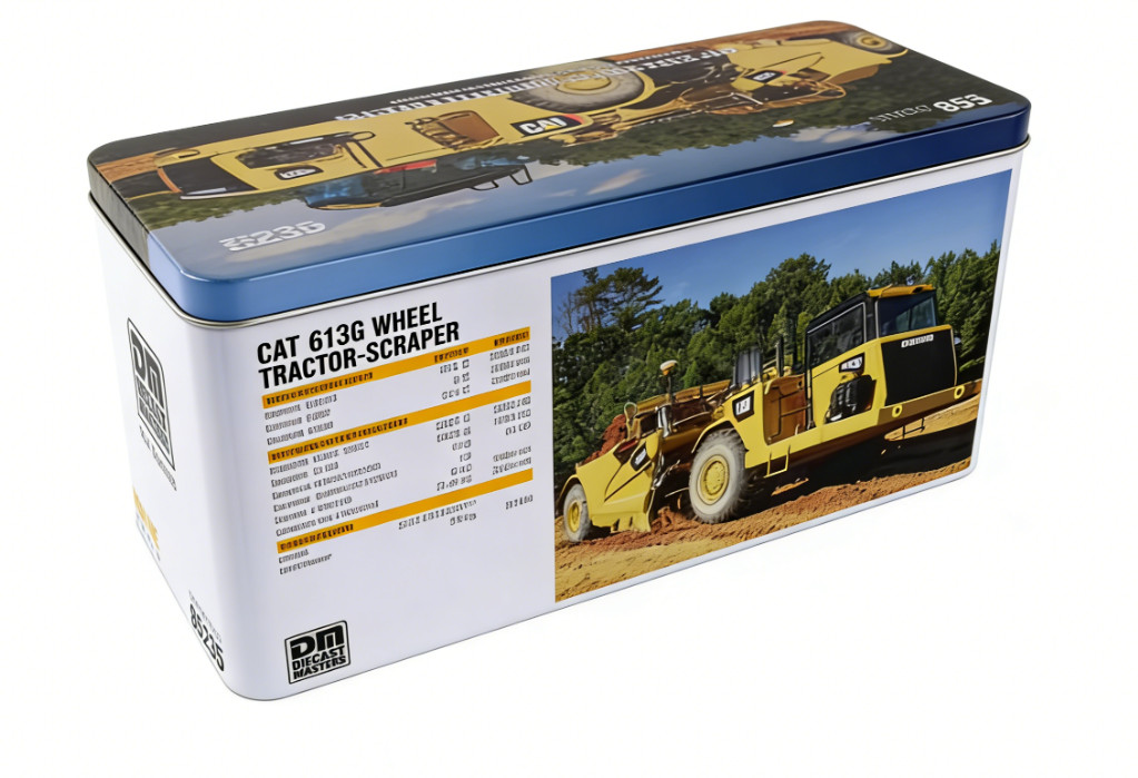 1:50 DM CAT613G Wheel Tractor Scraper Construct Equipment Machine Diecast Model