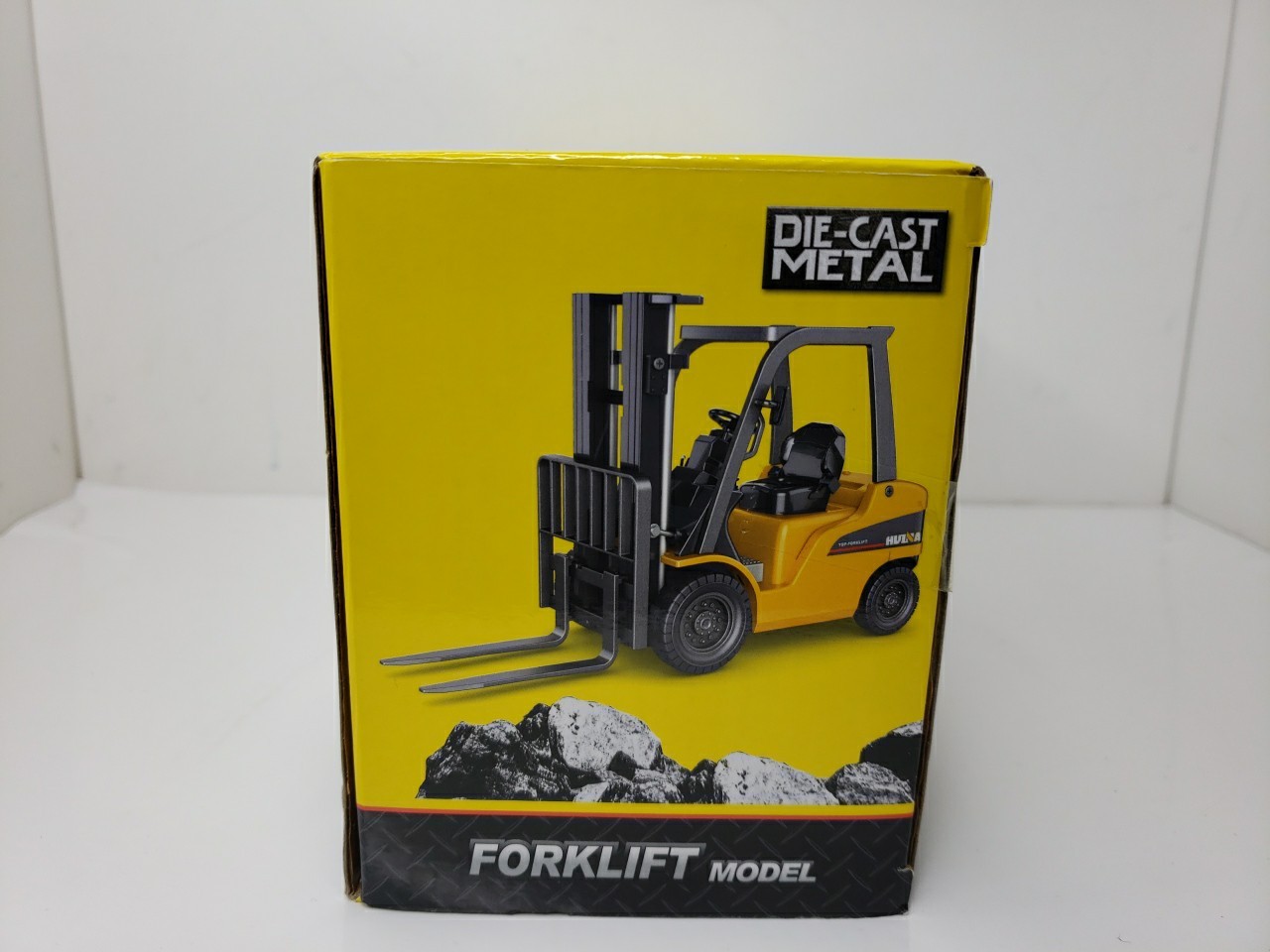 Huina Professional Forklift 1:50 Scale Simulation Diecast Metal Model Toy NEW