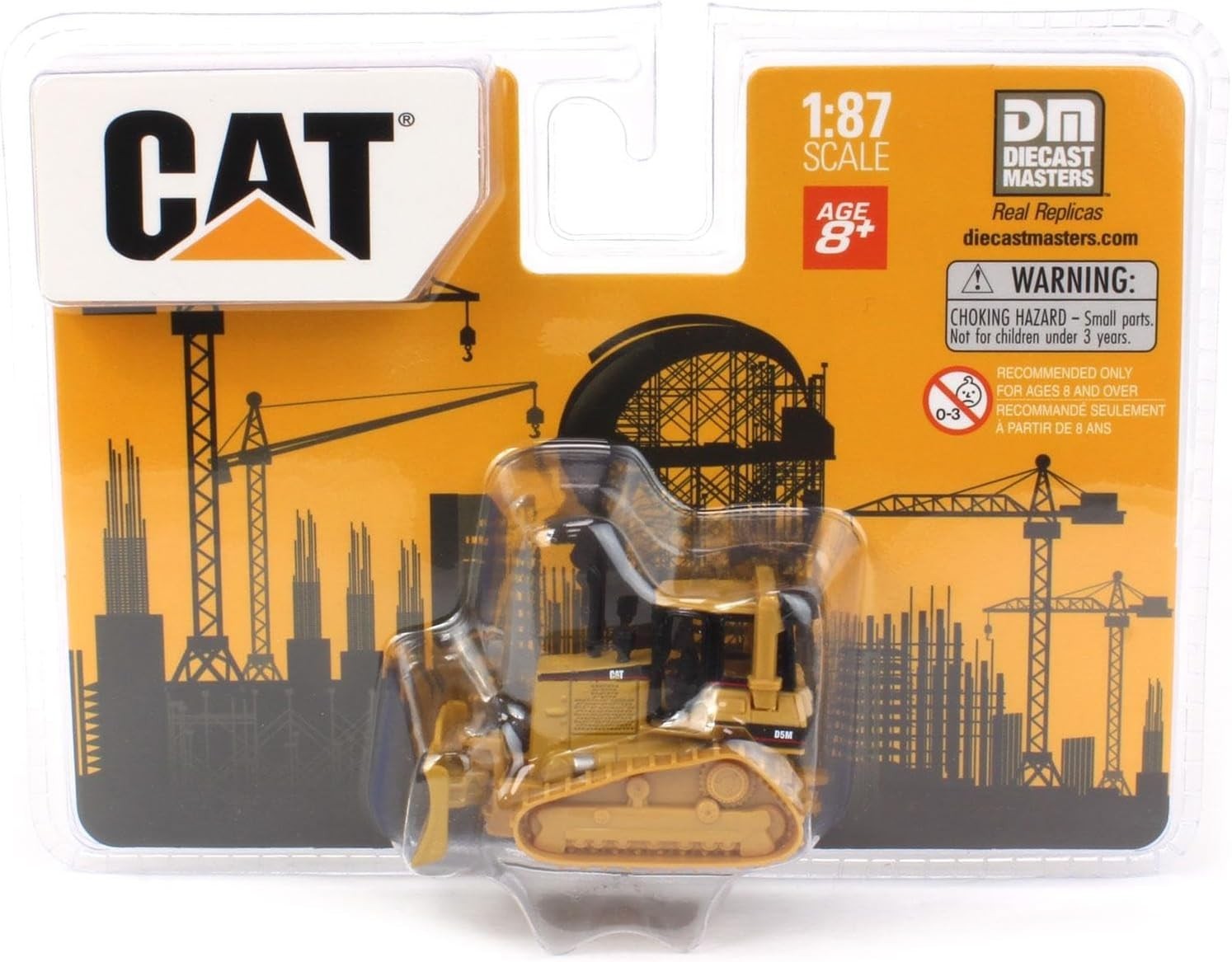 Caterpillar D5M Track-Type Tractor Dozer – Detailed Metal Model for Collectors