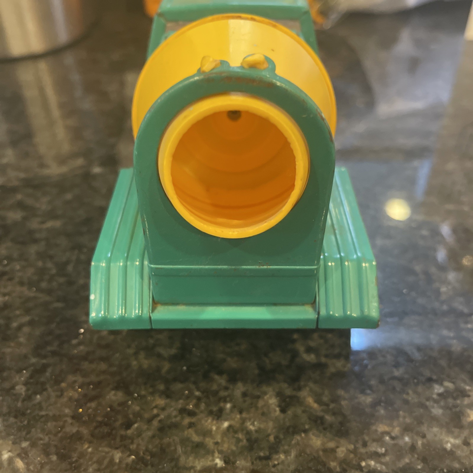 Vintage 1968 Marx Cement Mixer Truck Pressed Steel Louis Marx & Co. (11F)