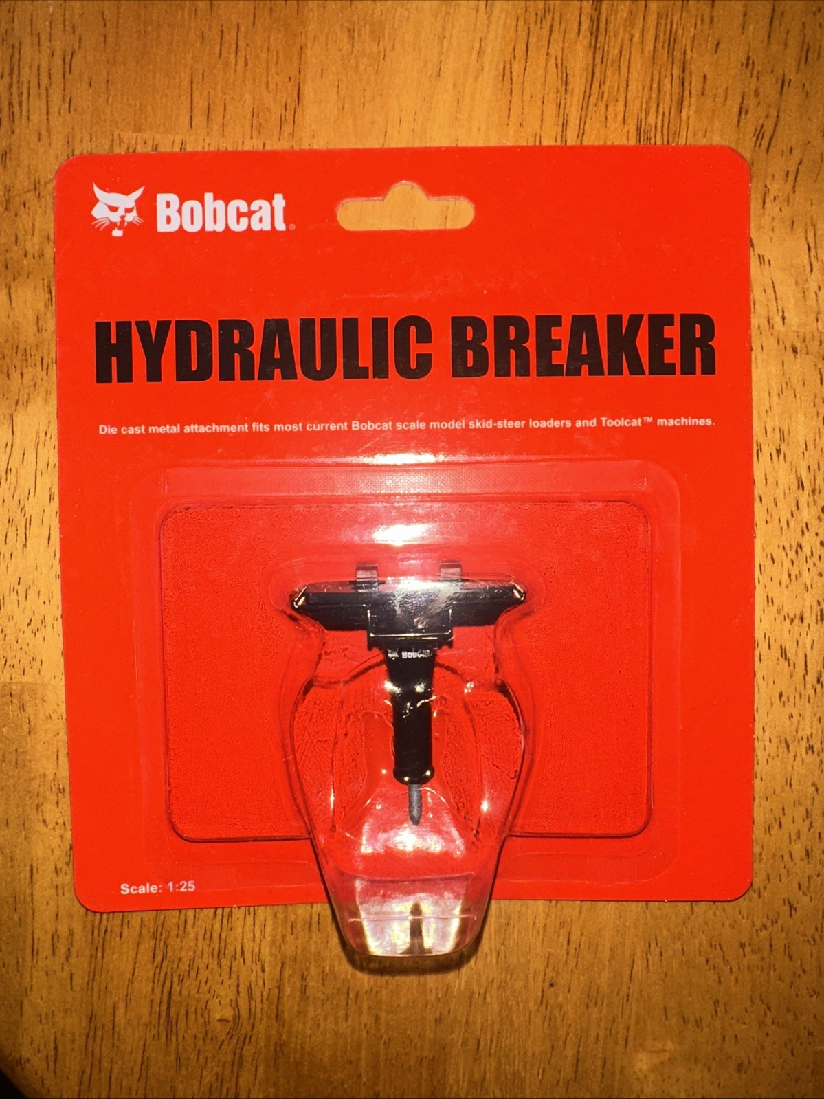 Bobcat 1:25 Die Cast Model Breaker Attachment Skid-Steer & Toolcat New 6988648