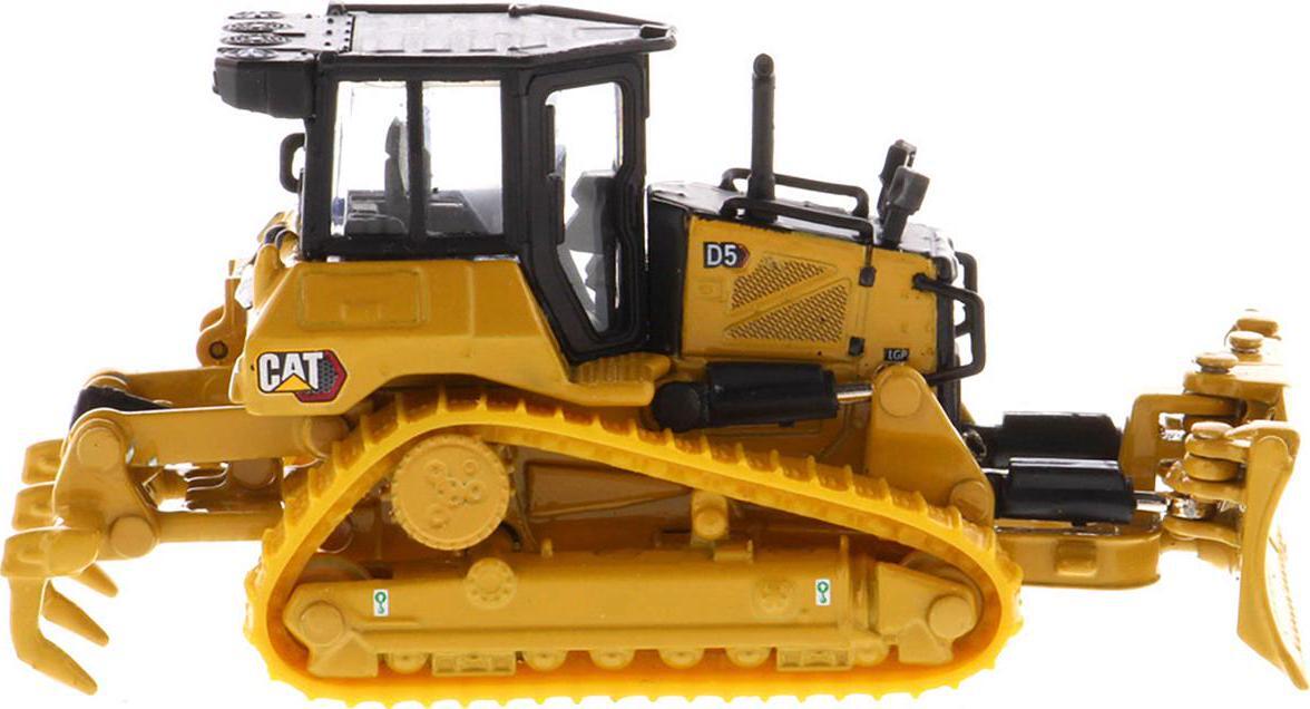 CAT Caterpillar D5 Track-Type Dozer Fine Grading Undercarriage and Blade 1/87 HO