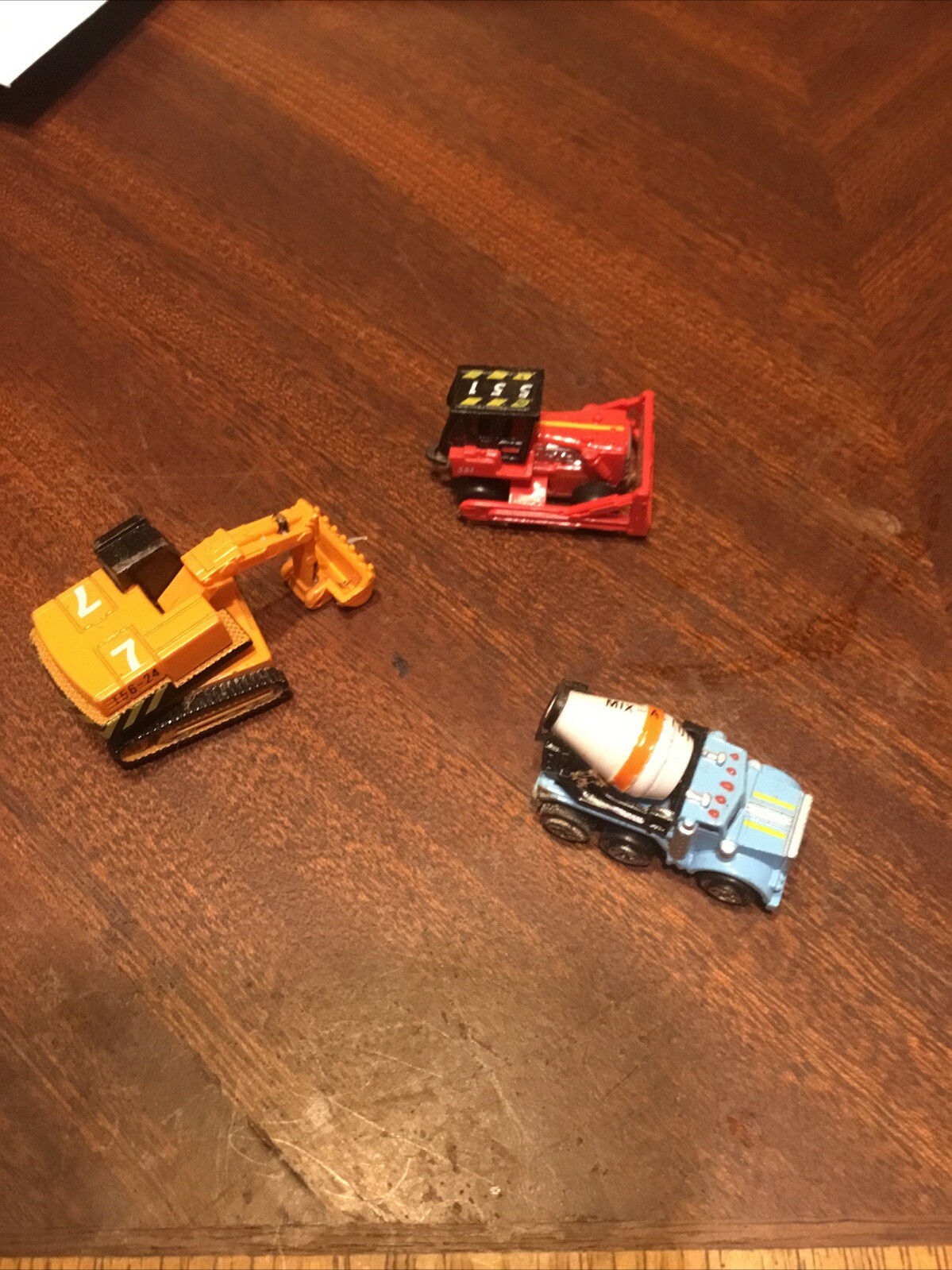 Galoob Micro Machine Construction Vehicles Rare