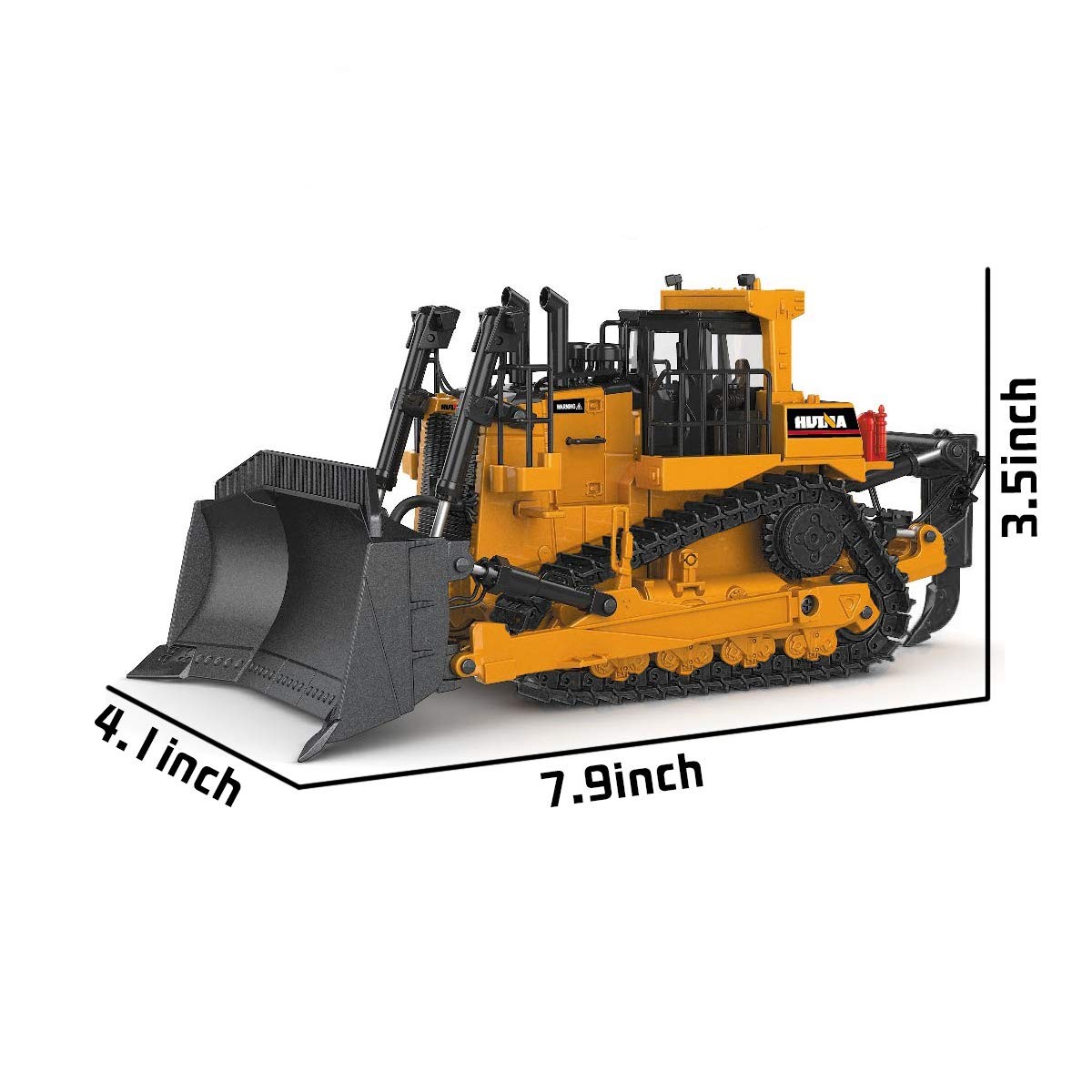 1/50 Diecast Bulldozer Model Metal Construction Vehicle Toy