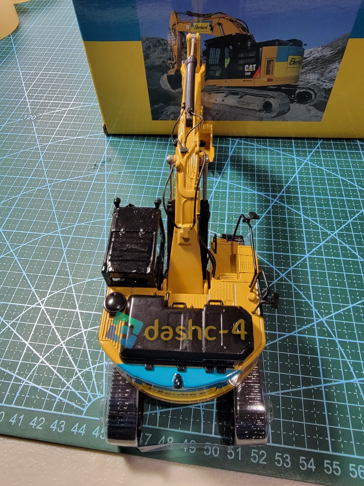 Caterpillar Cat 335F L Excavator Eberhard 1/50 Scale Diecast Masters DM85925E Ne