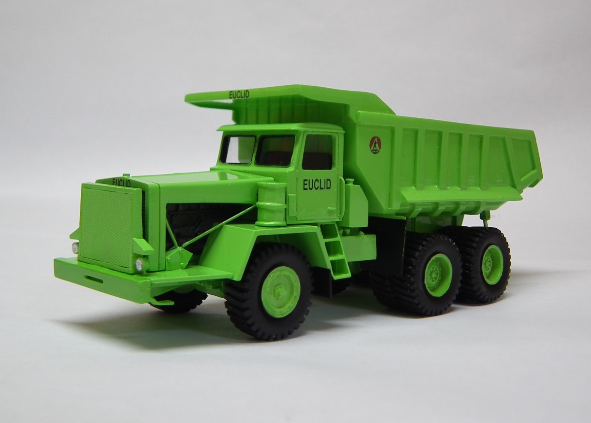 HO 1/87 Euclid R45 6×4 Truck – Handmade Resin Model