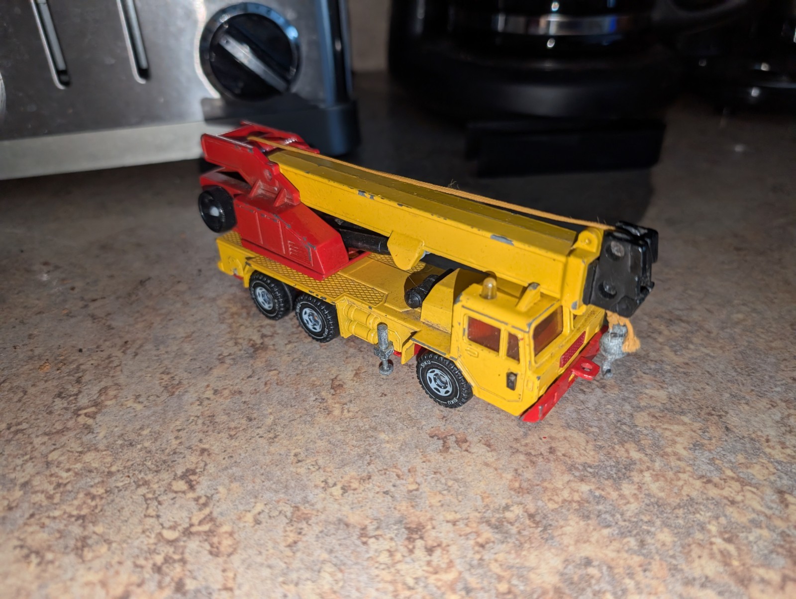Siku Faun Kranwagen Mobile Crane 1:55 Scale Diecast West Germany Used MM Trains
