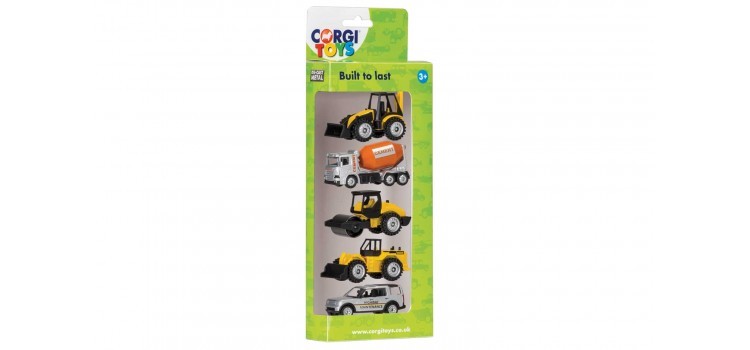 Corgi Toys TY66068U, Construction 5 Pack, 3+