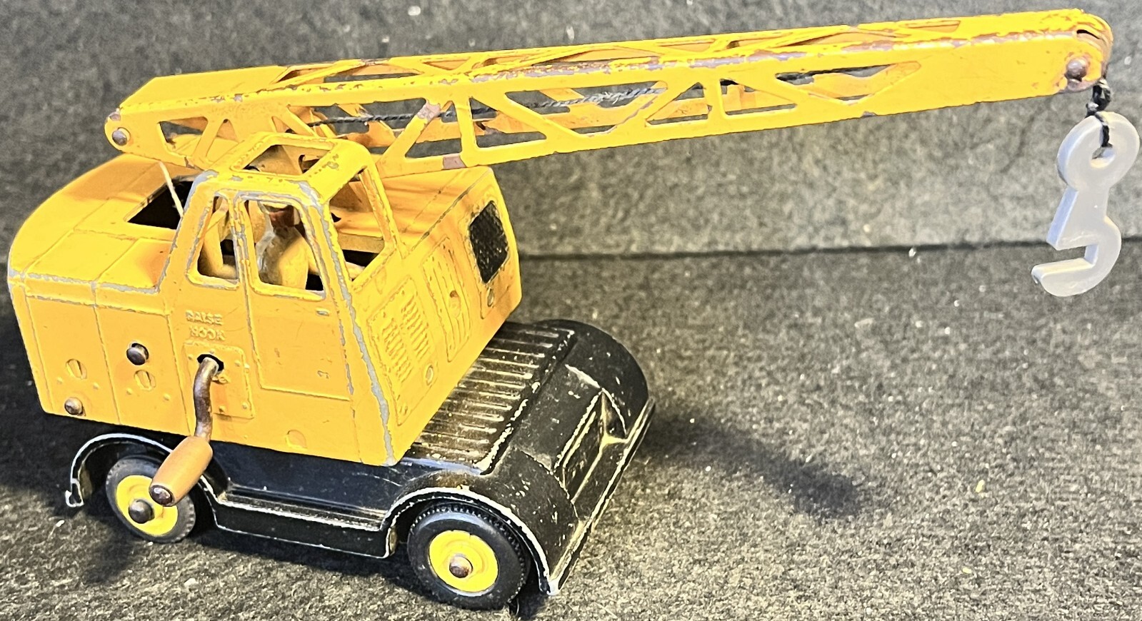 DINKY SUPERTOYS Coles Mobile Crane circa 1954-65 Wind Up/Down Crane/Hook VG!