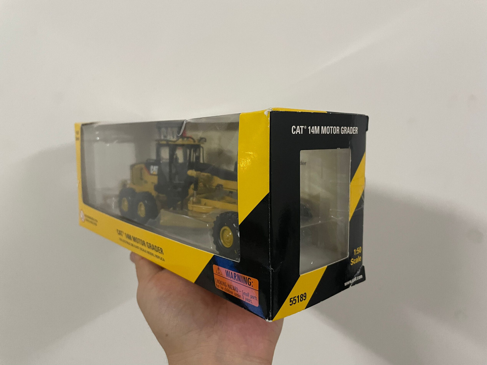 Norscot Caterpillar Cat 14M Motor Grader 1:50 Scale Die-Cast Model 55189