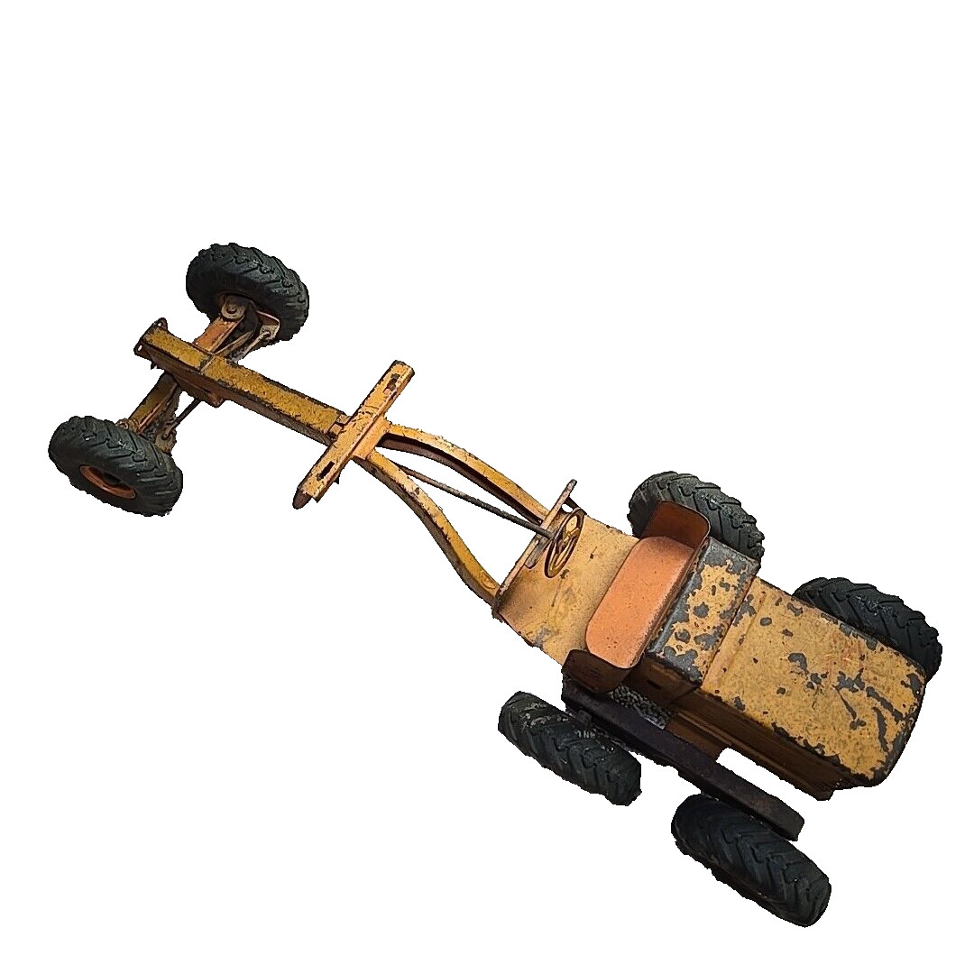 Doepke Model Toys Road Grader 2006 Adams Diesel 1940s 1950s Pressed Steel VTG