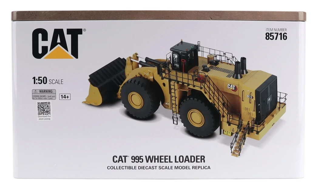 Diecast Masters 85716 Cat 995 Large Wheel Loader 1/50 Scale Diecast Model