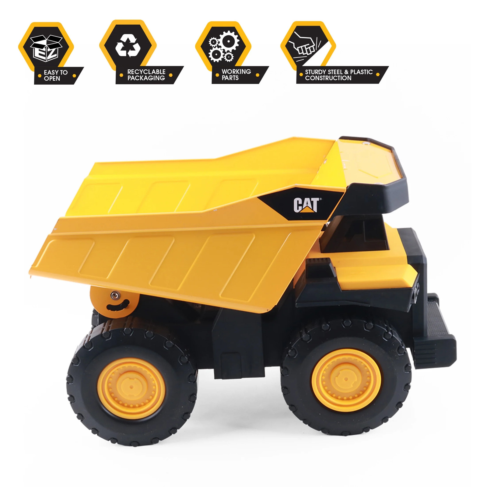 DUMP TRUCK TOY Caterpillar 16 Inch Steel