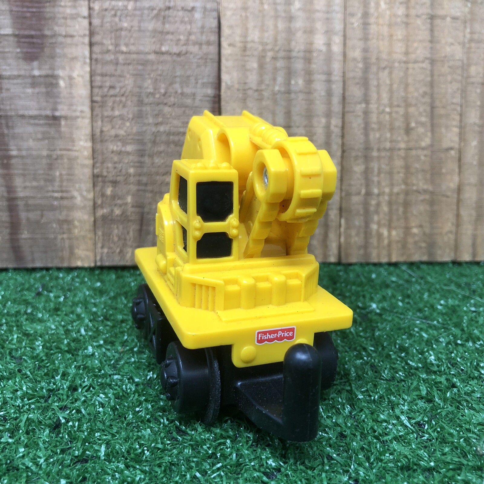 Mattel Toy Loader Fisher Price Plastic Backhoe Construction Equipment 2004