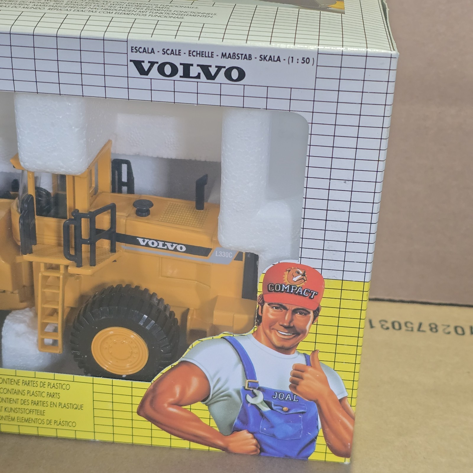 JOAL 197 VOLVO L-330C WHEEL LOADER 1:50 SCALE N.I.B.