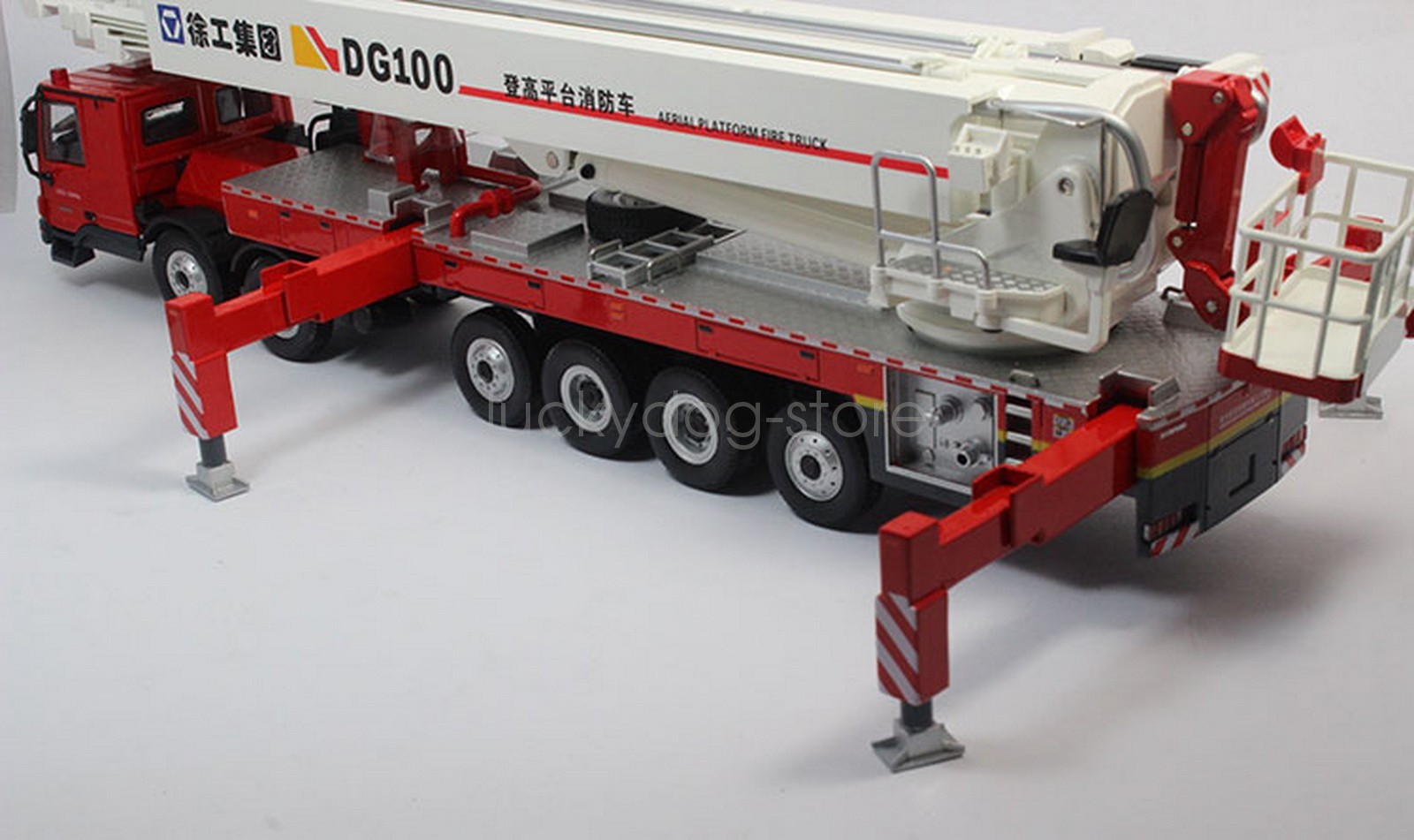 1/50 XCMG DG100 Aerial Platform Fire Diecast Truck Collection NIB