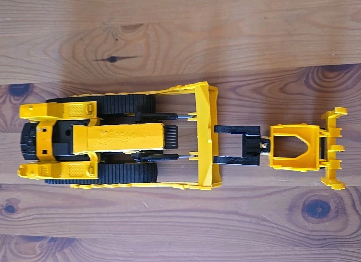 Vintage 70s Jaco Track 234C Die Cast Excavator 6″ Long