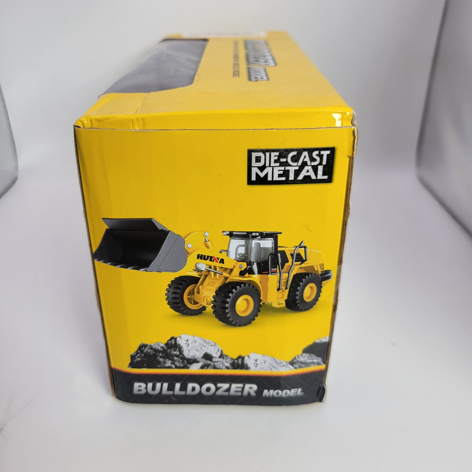 HUI NA Toys Die Cast 1714 Professional Bulldozer Engineering Vehicle Model 1:50
