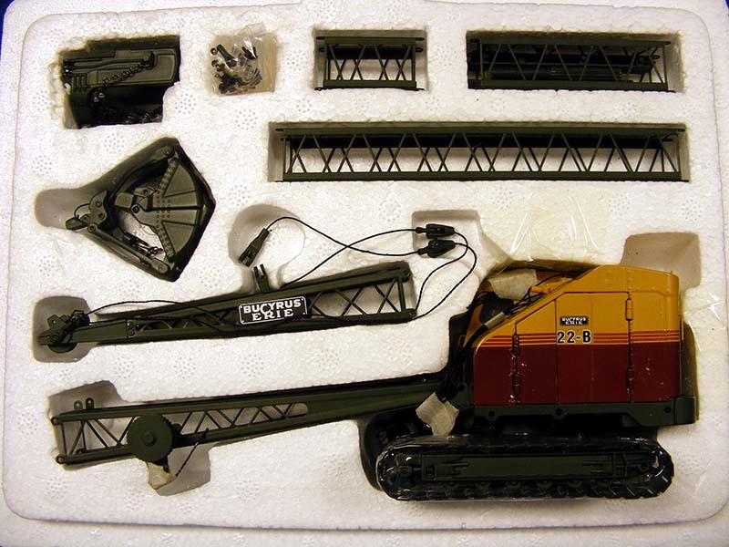 Ruston Bucyrus 22RB Dragline, Crane, Clam – 1/50 – EMD #T003.1 – Metal Tracks