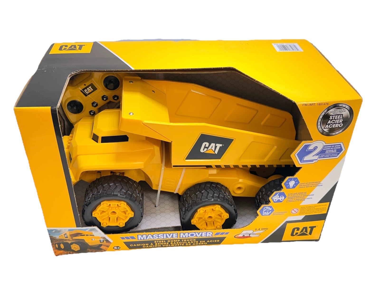 Cat Caterpillar Remote Control Dump truck Massive Mover Hottest RC Toy Gift