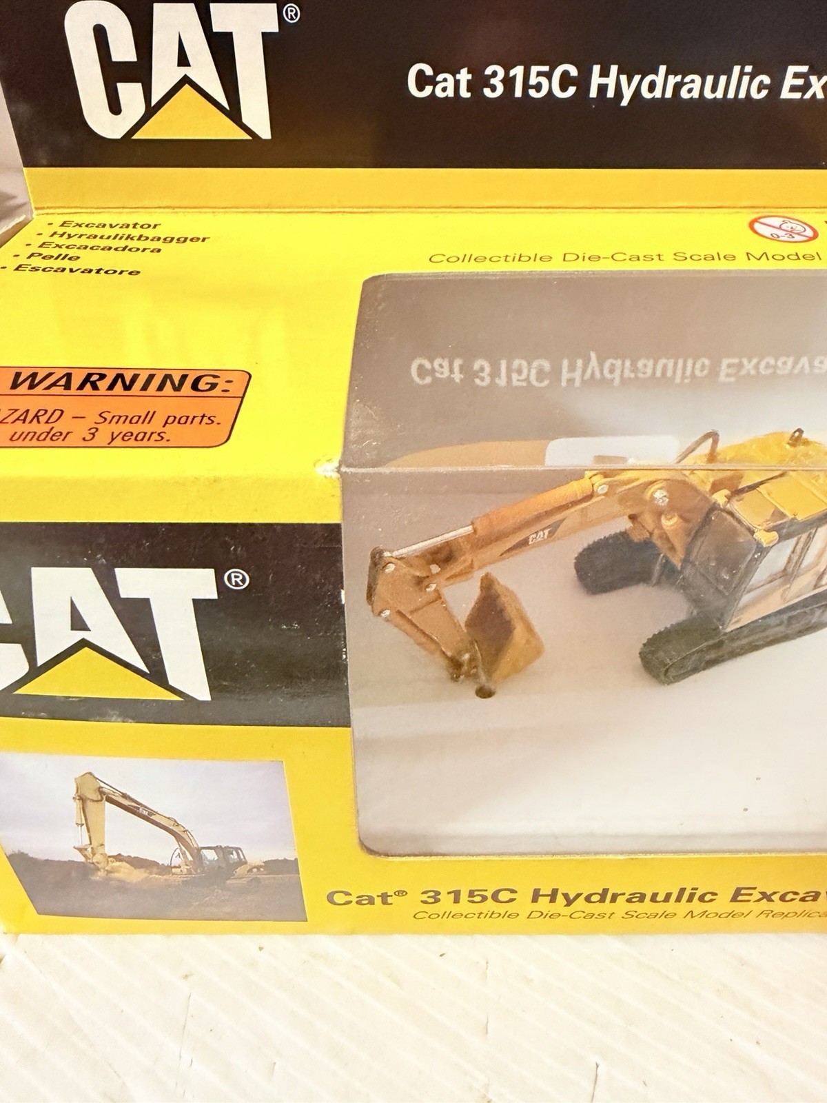 CAT CATERPILLAR 315C HYDRAULIC EXAVATOR ERTL 1:87 SCALE NEW!