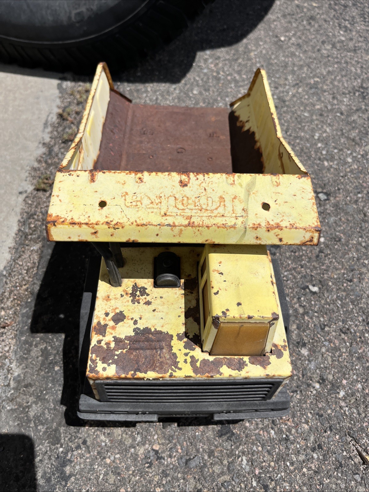 Vintage Metal Tonka Dump Truck Antique Collectible