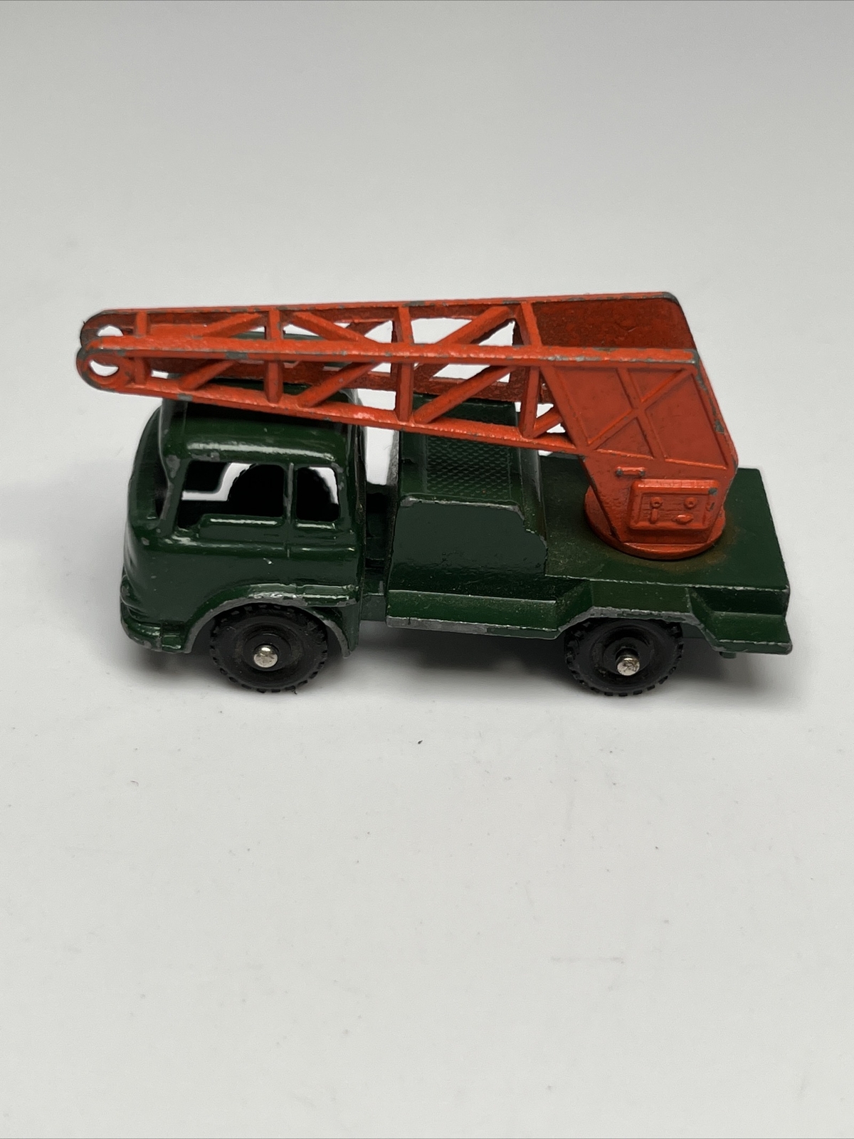 A Budgie Model Crane Made in England No. 22 Vintage Toy Car