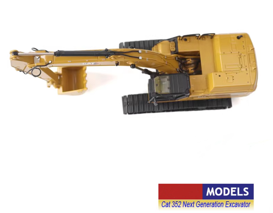 1:50 DM CAT 352 Next Generation Excavator Construction Machinery Diecast Model