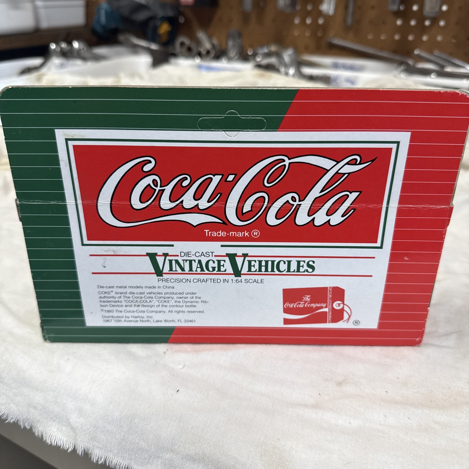 Vtg Coca-Cola Delivery Truck Atlanta Bottling 1:64 Hartoy AHL Diecast NEW NOS