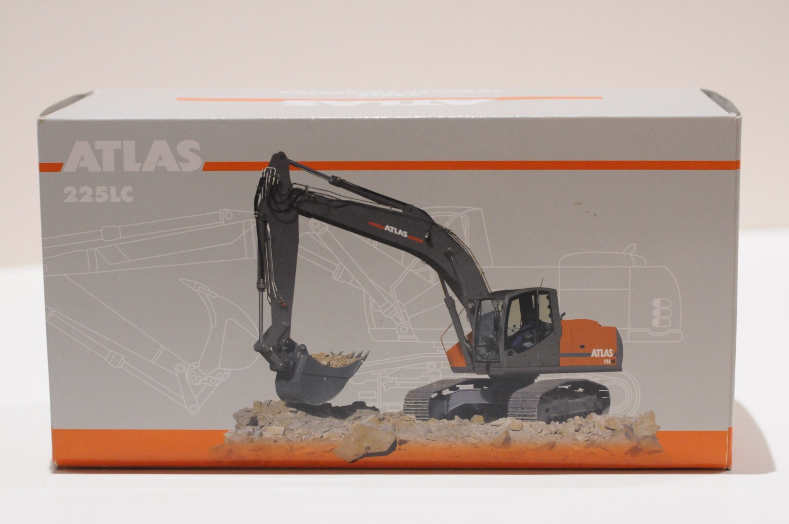 ATLAS 225LC CRAWLER EXCAVATOR NZG 838 IN SCALE 1:50 NEW