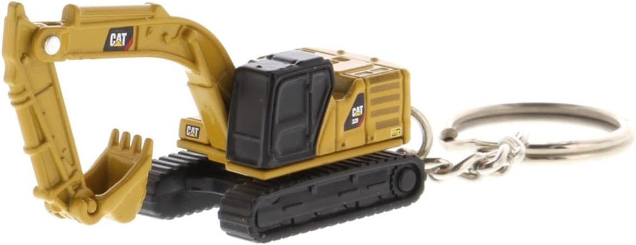 Cat Micro 320 Hydraulic Excavator Keychain