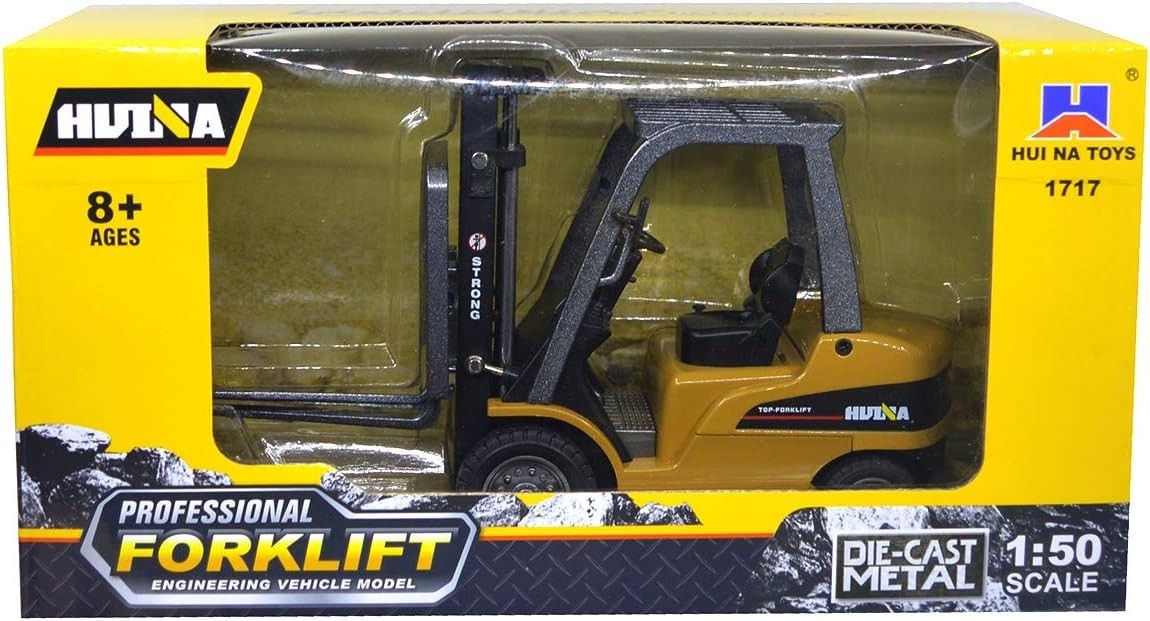 Forklift Trucks Toy Alloy Fork Truck Models Warehouse Construction Truck Vehi…