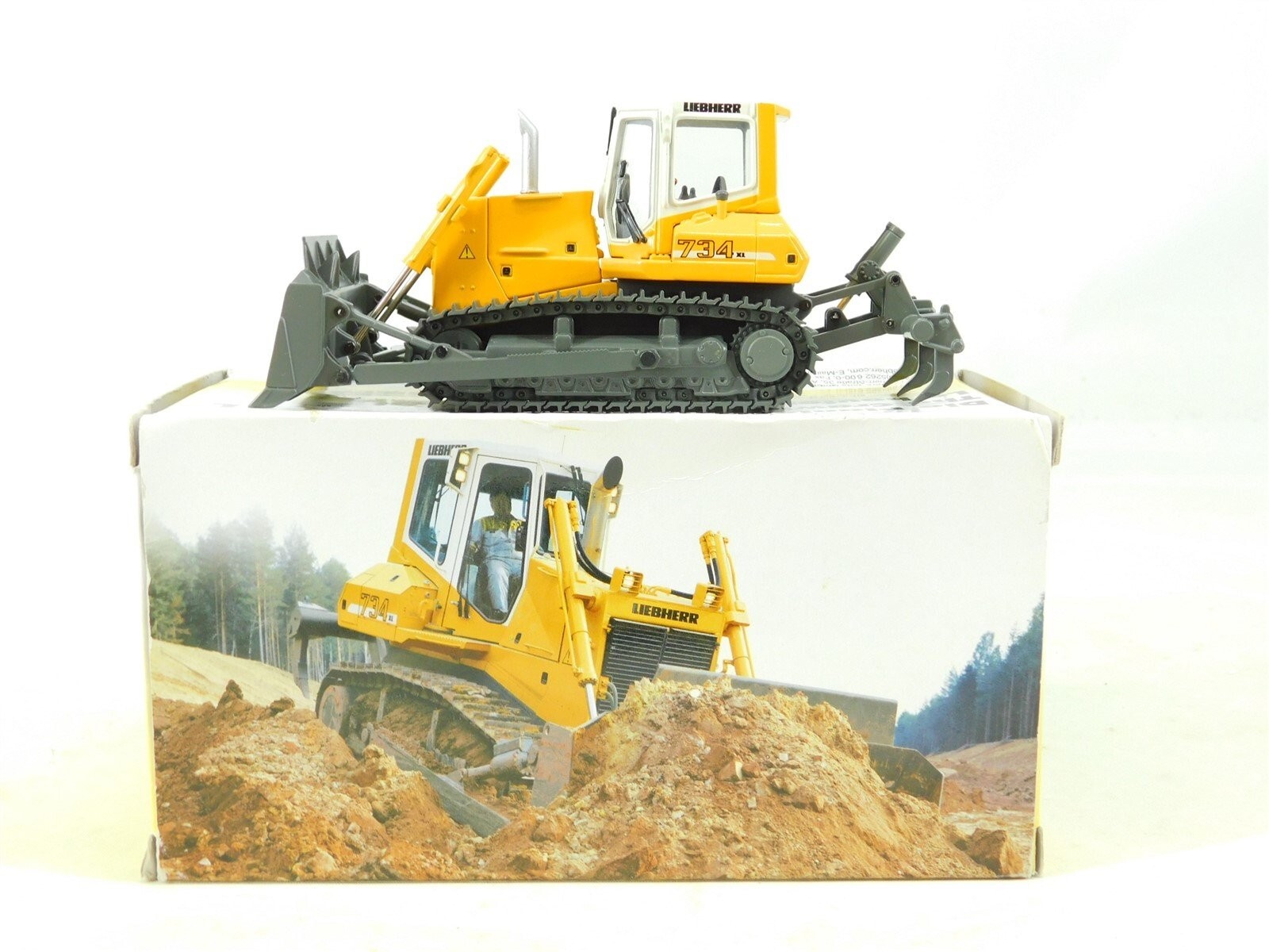Liebherr PR734 XL Litronic Dozer Ripper Yellow Brami 1:50 Scale Model #25003 New