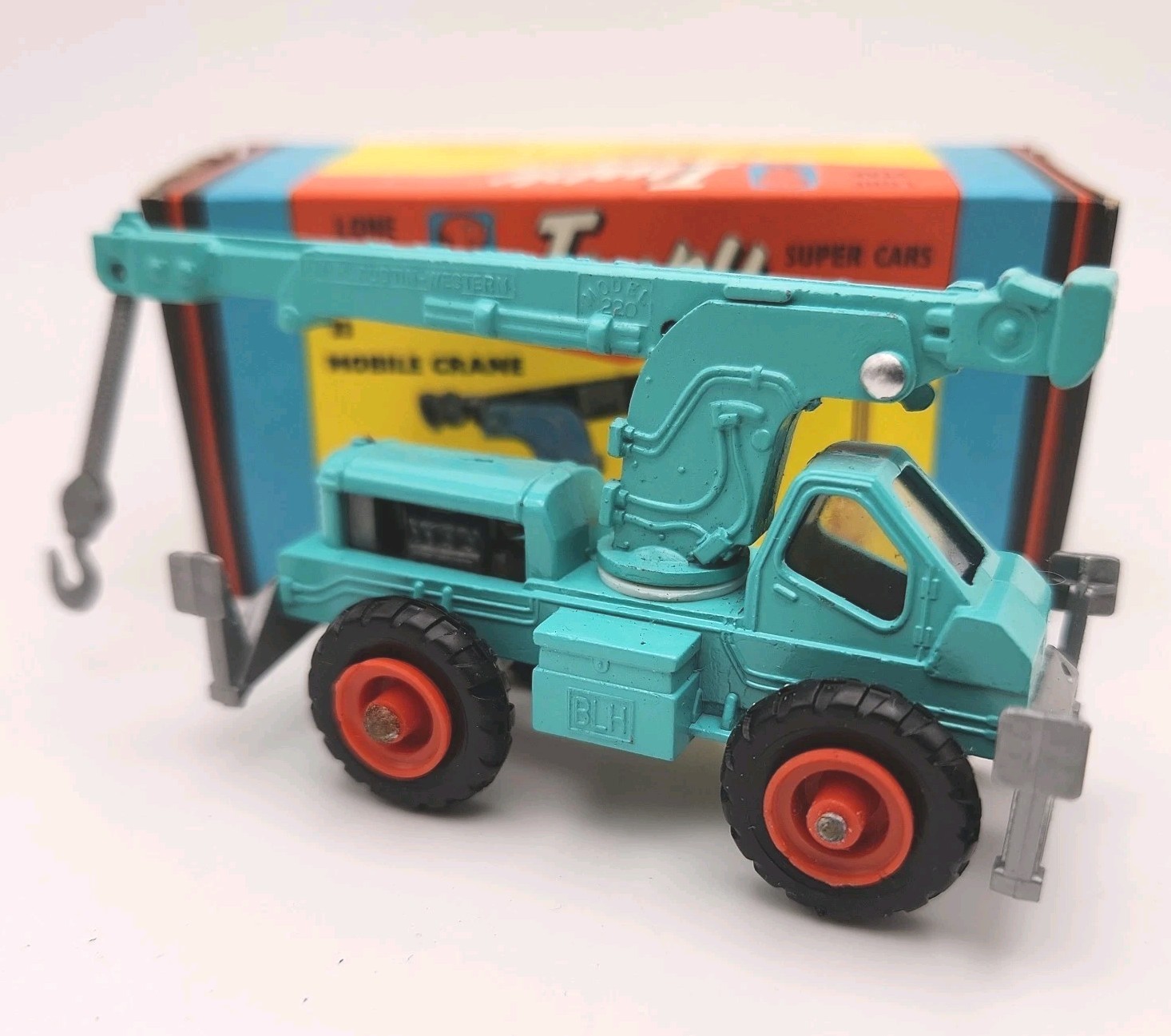 Lone Star Impy Super Cars Lot #25 Tractor #33 Crane #34 Euclid Tractor NIB Cond