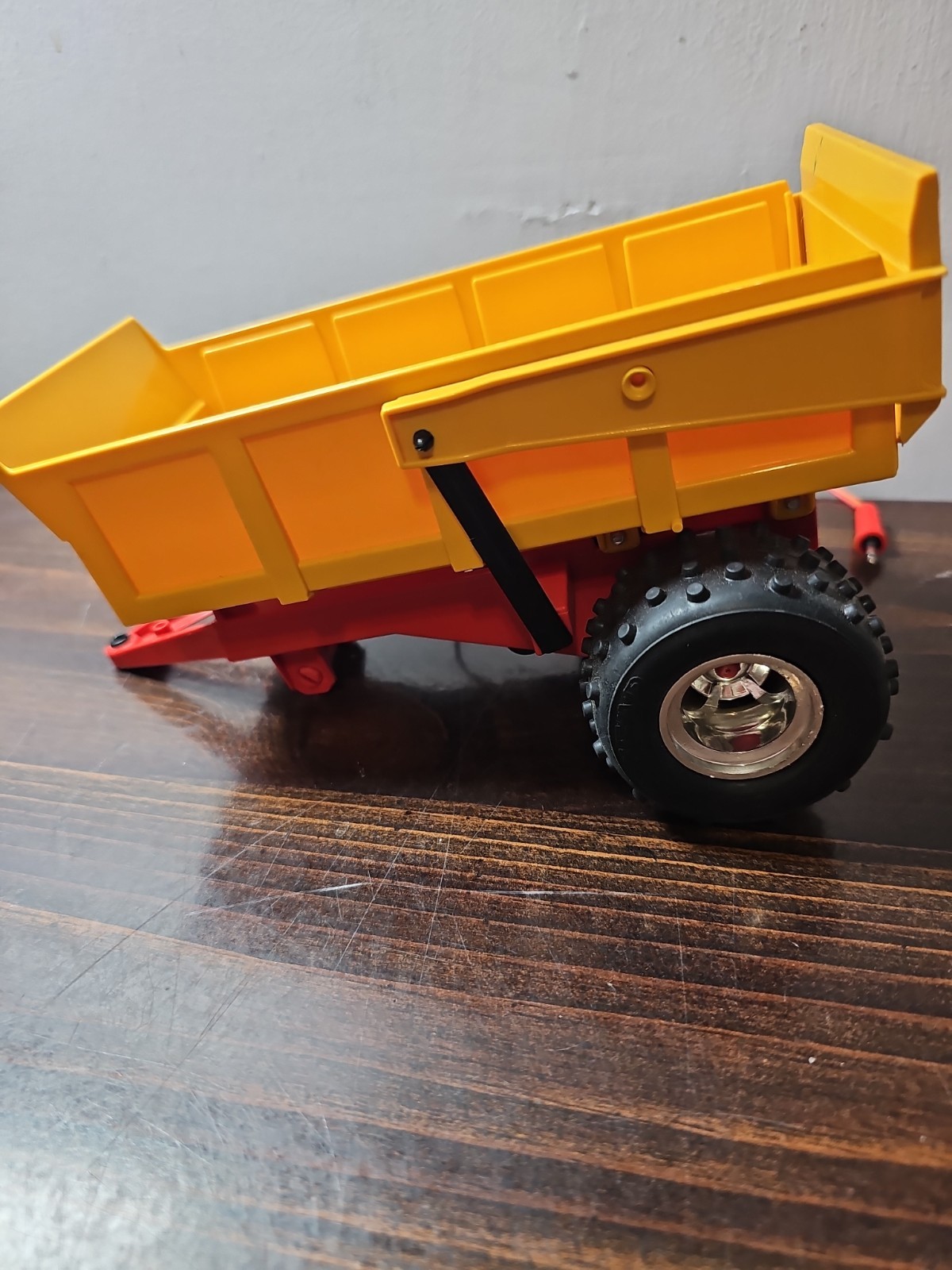 3 pcs Joustra Digger Dan’s Construction Dump Truck Tractor Trailer Battery Vtg