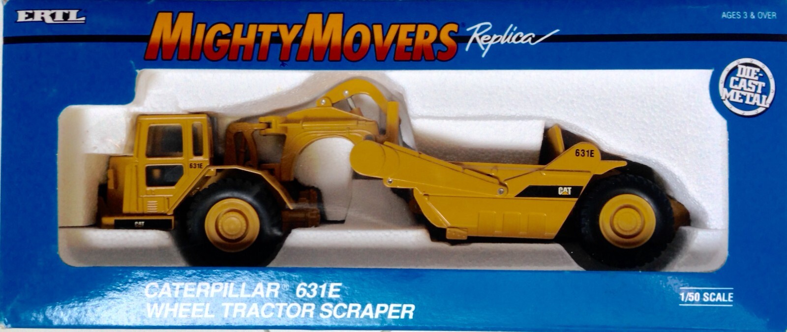 Mighty Movers Caterpillar NEW 631E Wheel Tractor Scraper 2430; scale: 1 / 50