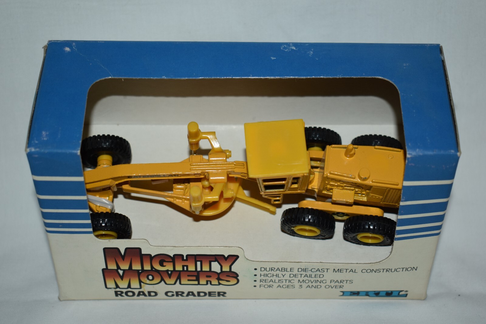 ERTL 1:64 Mighty Movers Caterpillar Road Grader #1848